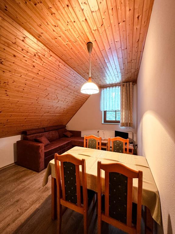 Posezení v ubytování Apartmany Kolb Ramzová