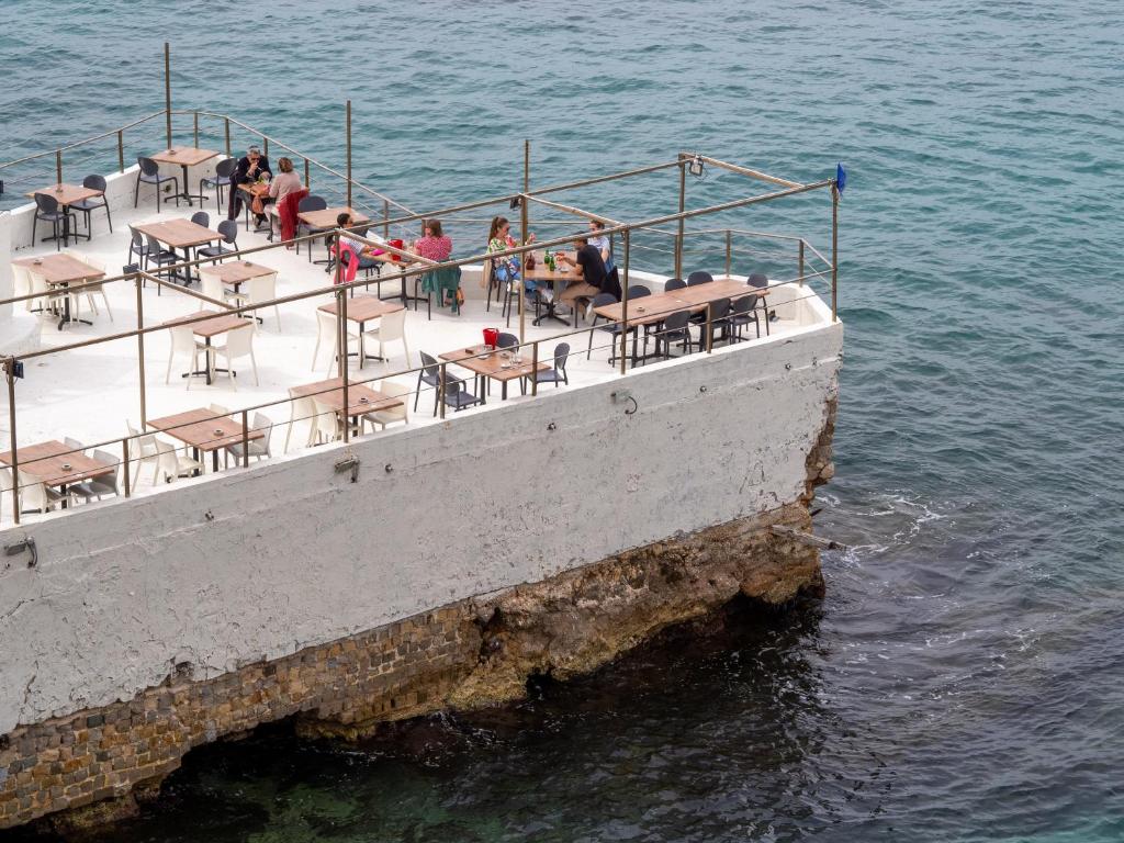 Goście zatrzymujący się w obiekcie Appartement Architecte Catalans- Bord de mer