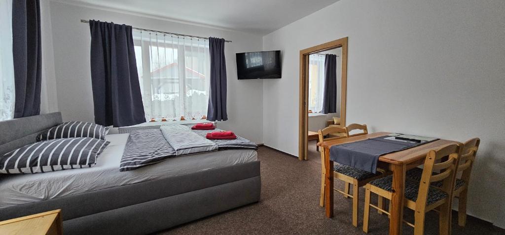 Postel nebo postele na pokoji v ubytování Apartment Ulrich