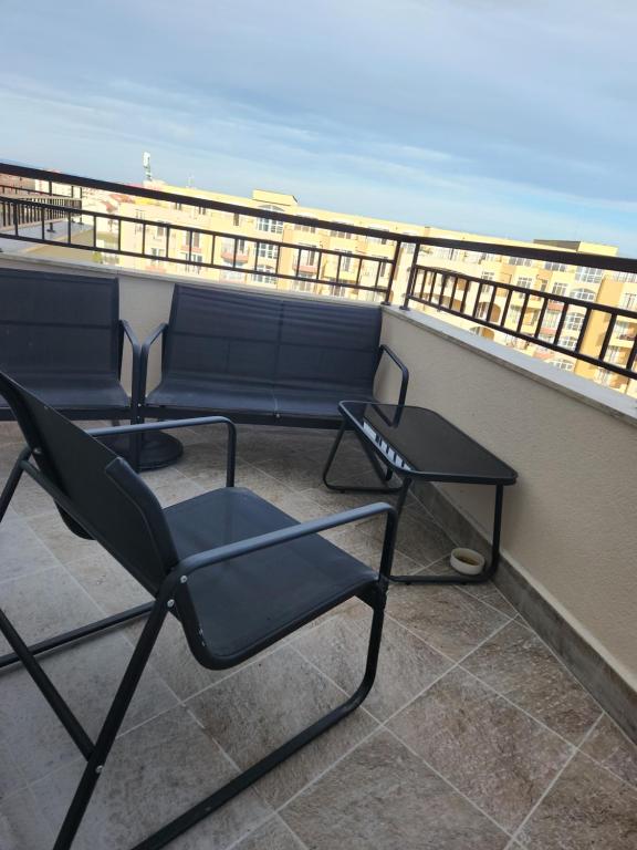 Balkón nebo terasa v ubytování Grand Midia Resort, Sky level apartments