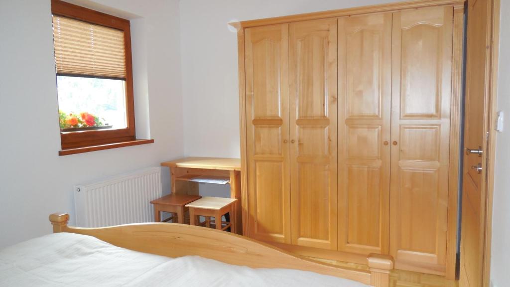 Postel nebo postele na pokoji v ubytování Apartments Savinja