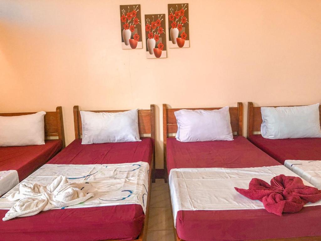 Postel nebo postele na pokoji v ubytování JBR Tourist Inn - Port Barton