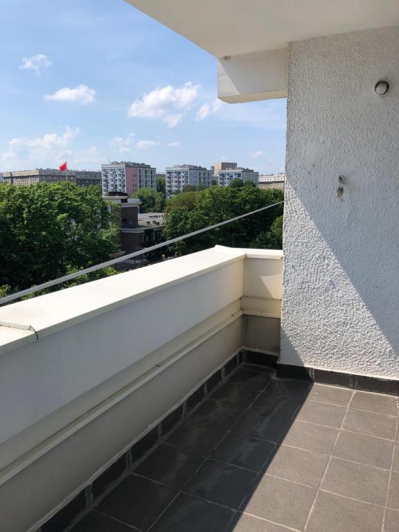 Balkón alebo terasa v ubytovaní Apartment Świętojerska