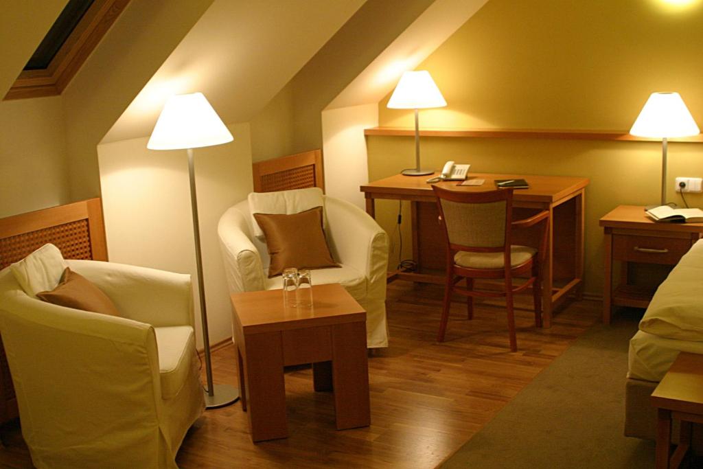 Posezení v ubytování Dolce Villa