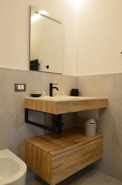 Koupelna v ubytování Manuel Guesthouse Ravascletto