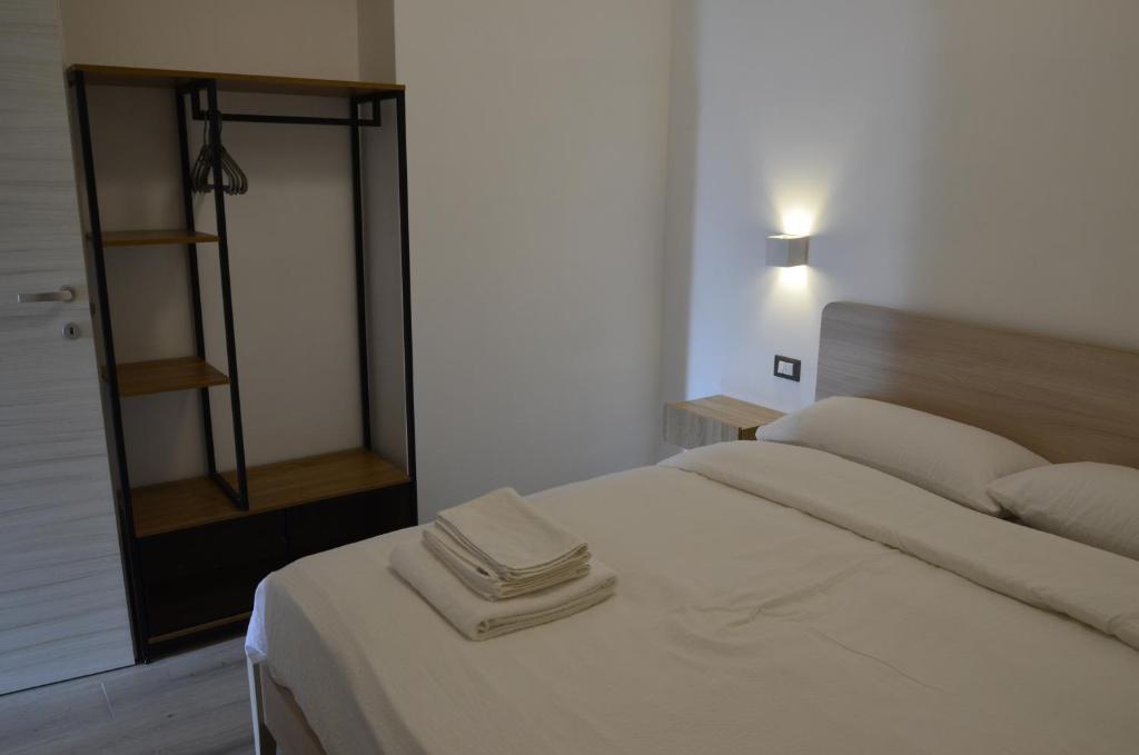 Postel nebo postele na pokoji v ubytování Manuel Guesthouse Ravascletto