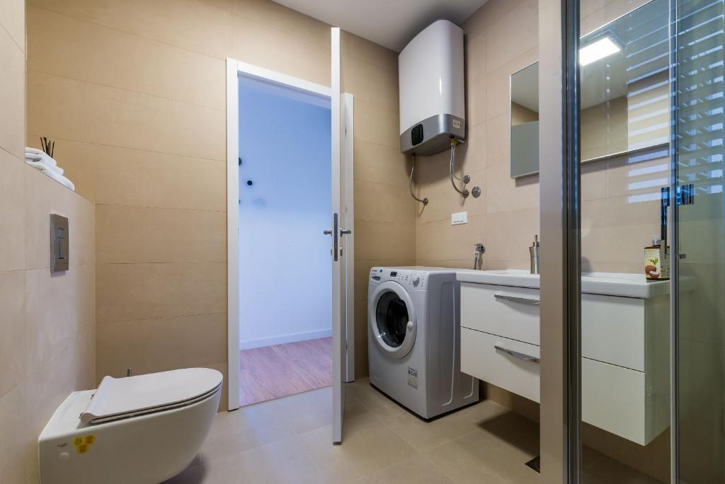 Kúpeľňa v ubytovaní Apartment LuNi