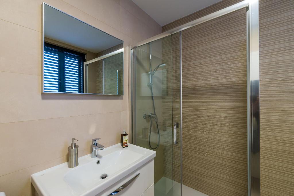 Kúpeľňa v ubytovaní Apartment LuNi