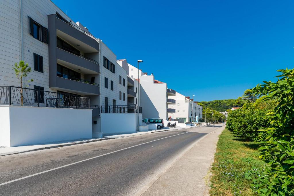 Budova, v ktorej sa apartmán nachádza
