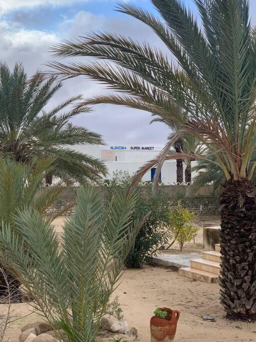 Zahrada ubytování Dar Bolte Djerba