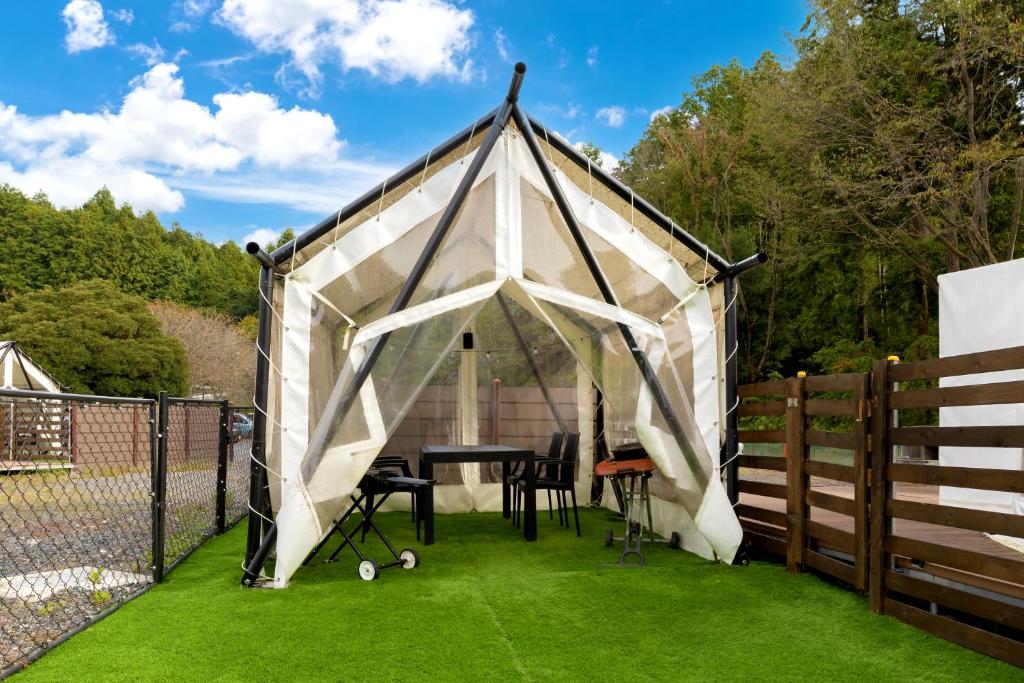 Zahrada ubytování glampark Mashikokan Tochigi