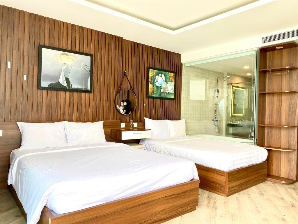 Panorama Ocean View Luxury Apartment Nha Trang - 家庭套房