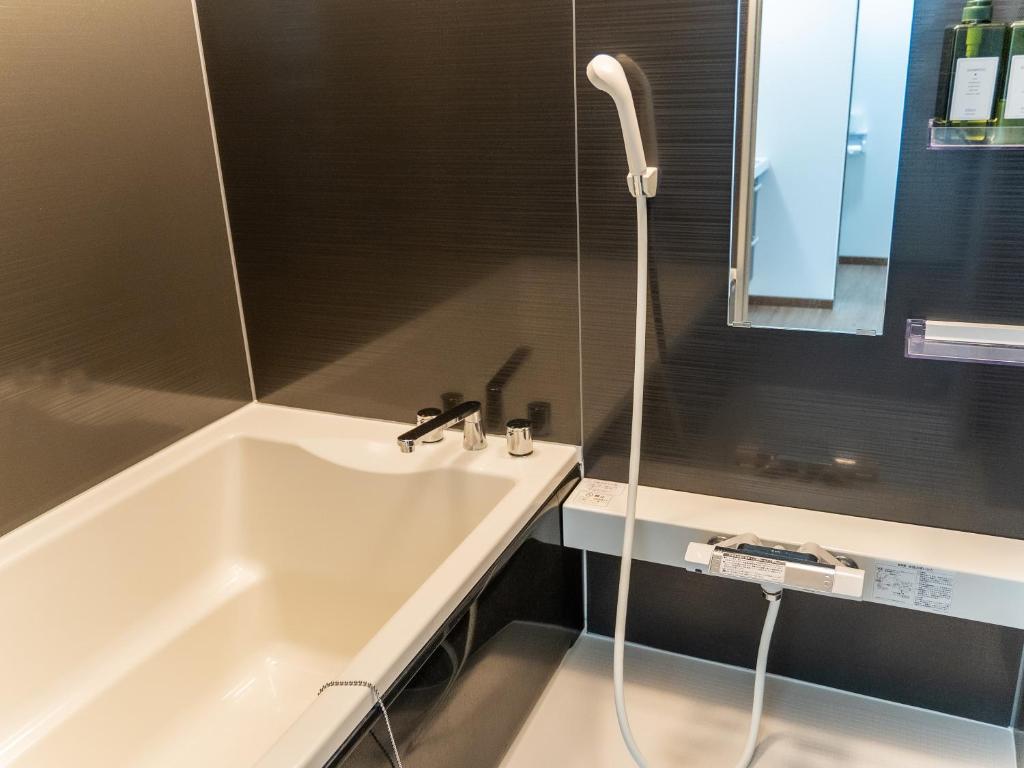 Koupelna v ubytování Shima no Hotel