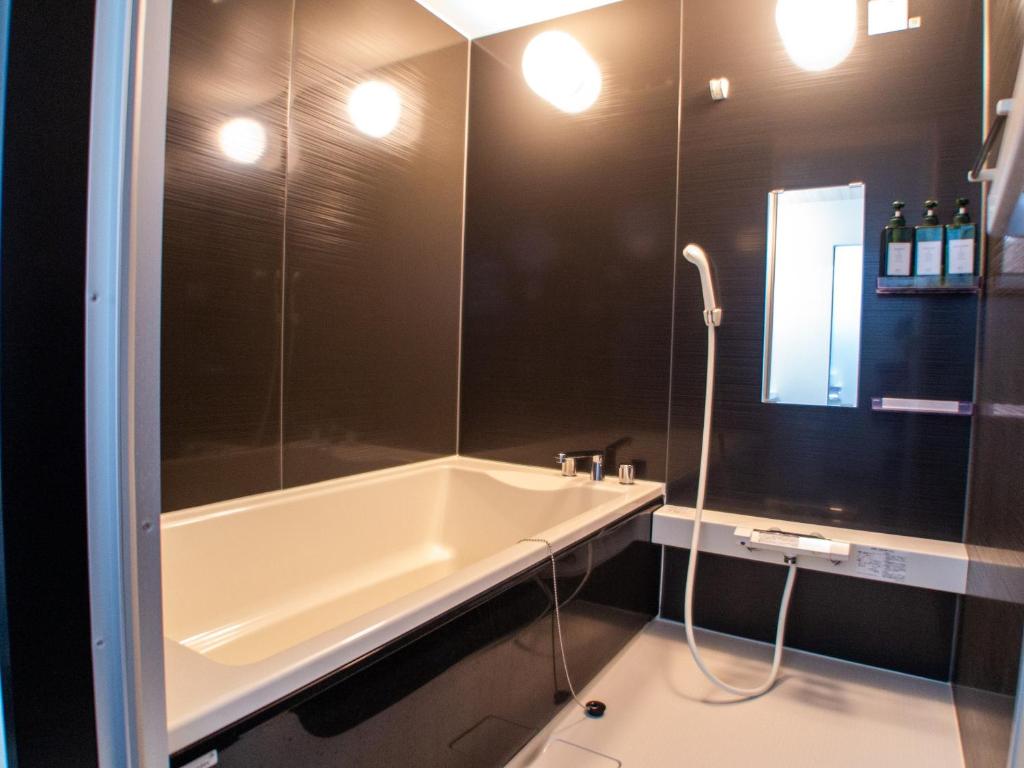 Koupelna v ubytování Shima no Hotel