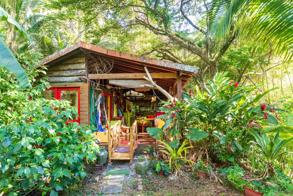Zahrada ubytování Martinique Treehouse