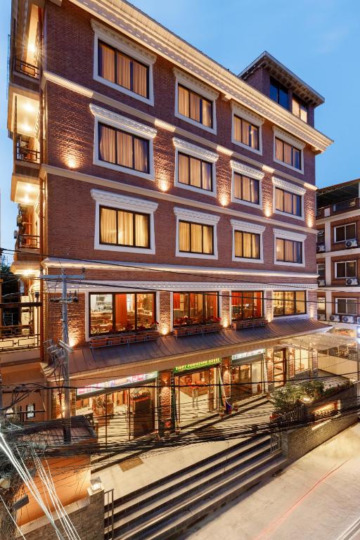 Budova, kde se hotel nachází