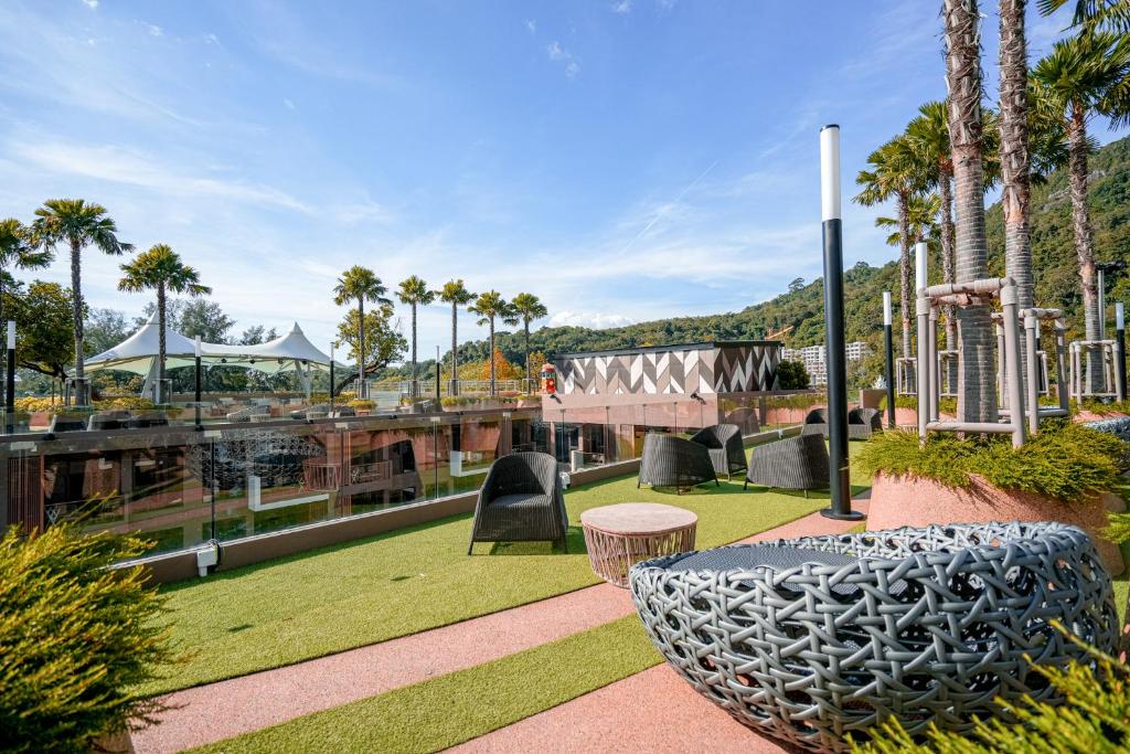 Zahrada ubytování The Marin Phuket Kamala Beach