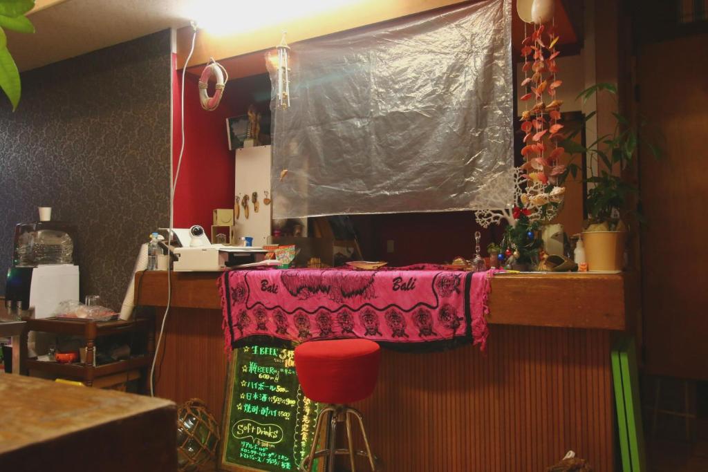 Lounge nebo bar v ubytování Hanayukaku