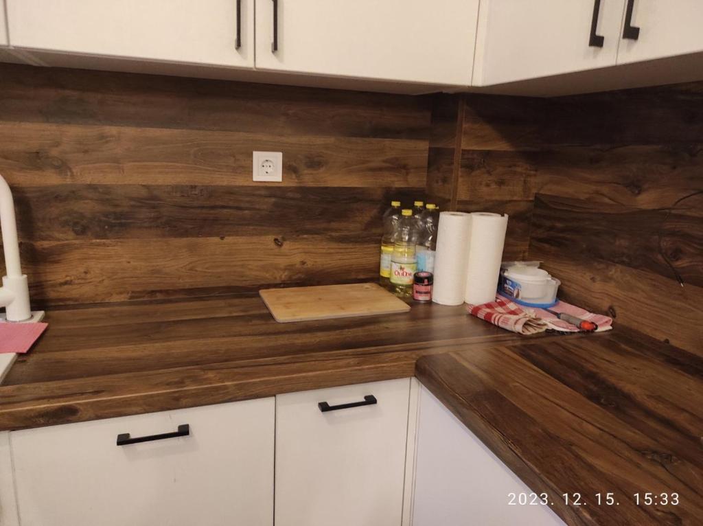 Kuchyňa alebo kuchynka v ubytovaní Lisbet Cottage