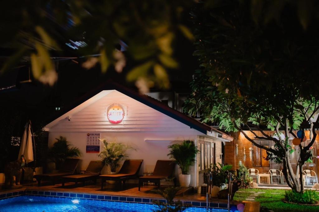 Bazén v ubytování Amit Resort 51 Hua Hin nebo v jeho okolí
