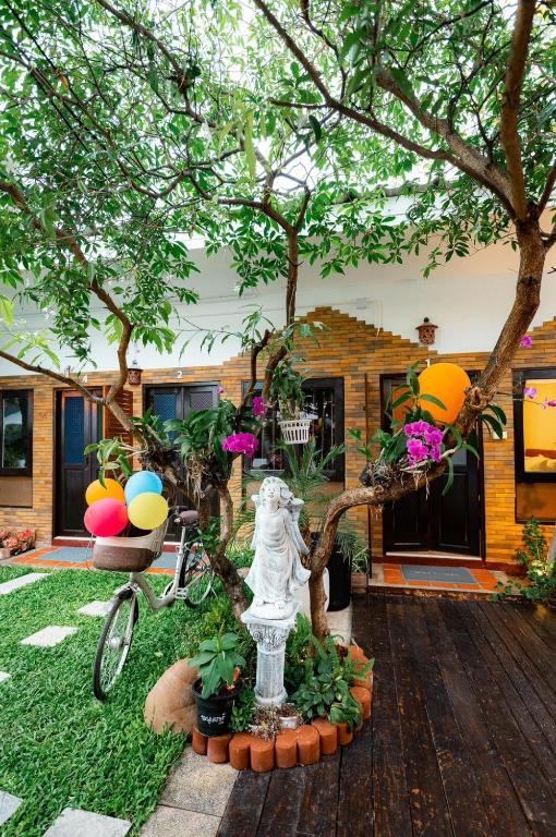 Zahrada ubytování Amit Resort 51 Hua Hin