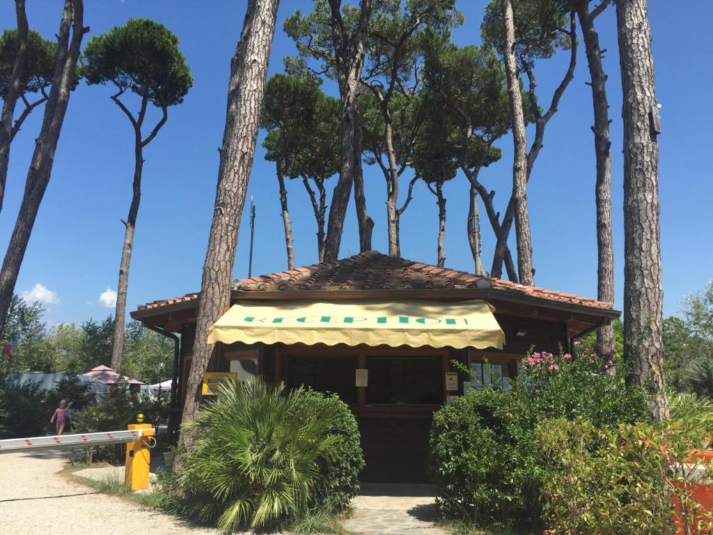 Zahrada ubytování Camping Paradiso