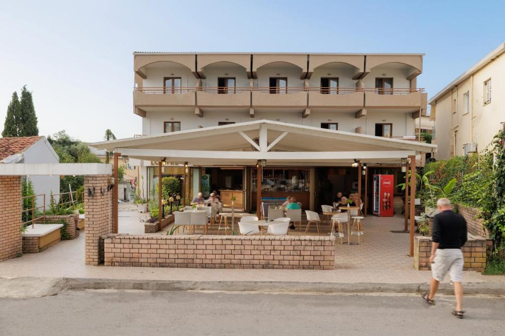 Budova, kde se hotel nachází