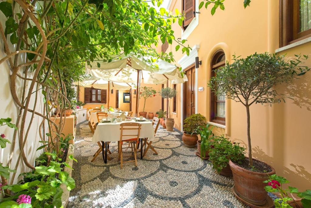 Zahrada ubytování Rodos Niohori Elite Suites Boutique Hotel