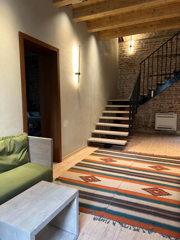 Posezení v ubytování Faces & Places Boutique Hotel