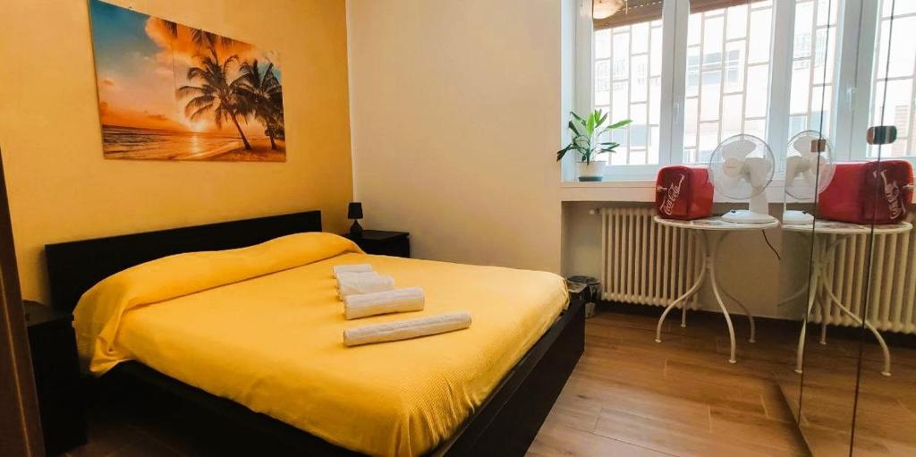 Postel nebo postele na pokoji v ubytování B&B Isabell