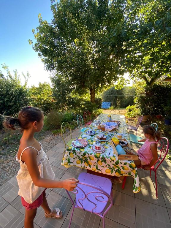 A Casa di Lizzy B&B gyermekkorú vendégei