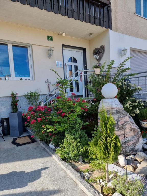 Zahrada ubytování Ferienhaus Burgblick