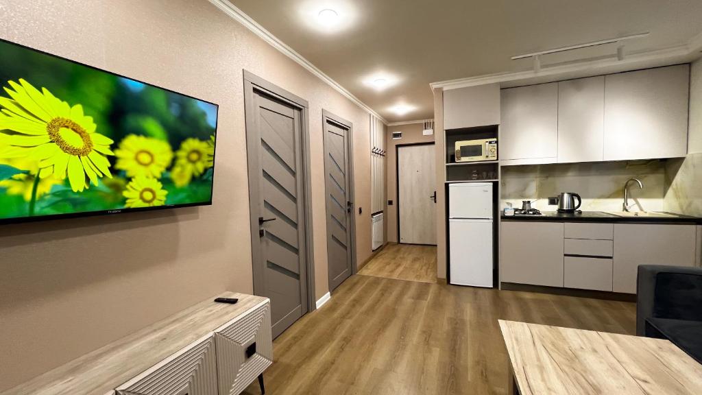 Kuchyň nebo kuchyňský kout v ubytování Bellissimo Garden Villa