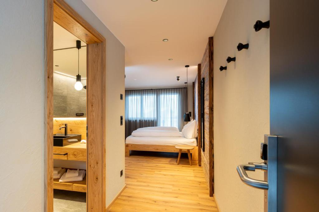Voodi või voodid majutusasutuse Mountain Lodge toas