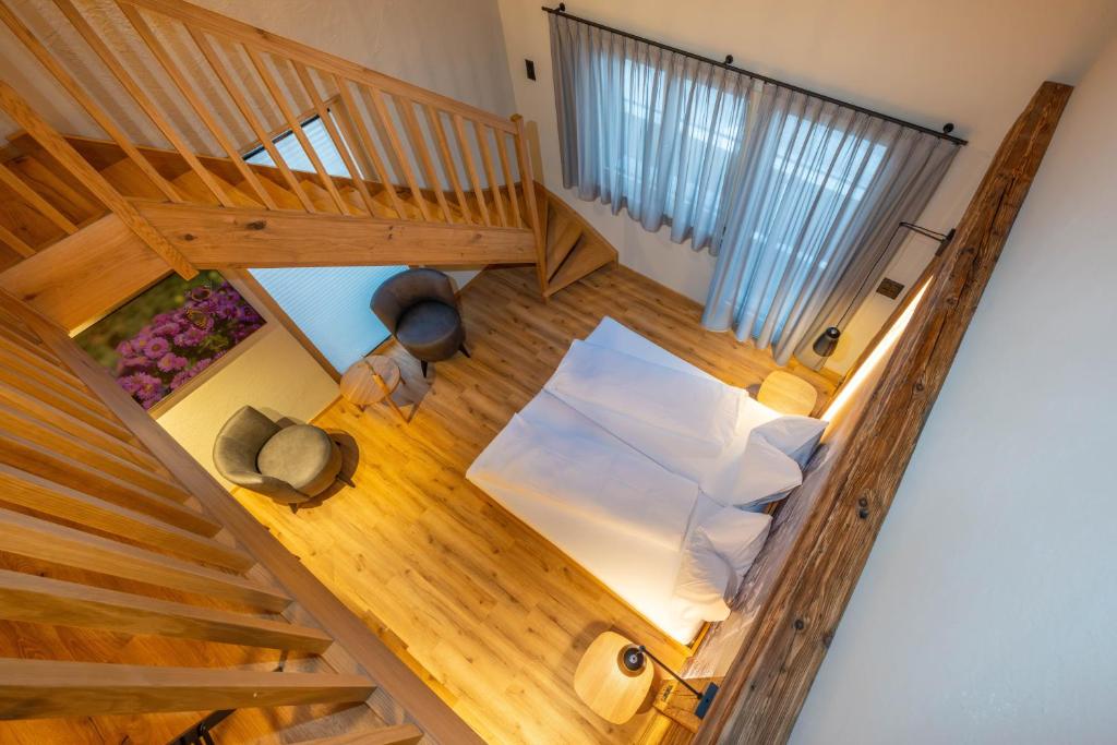 Voodi või voodid majutusasutuse Mountain Lodge toas