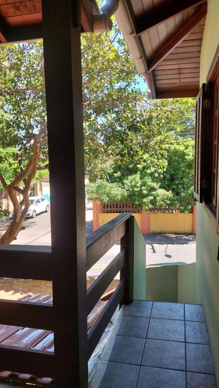 Балкон или терраса в Armação - Florianópolis - 2 quartos de casal