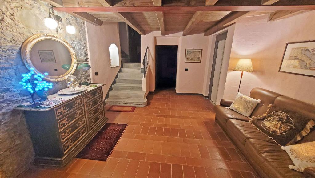 Część wypoczynkowa w obiekcie Locanda Le Panche