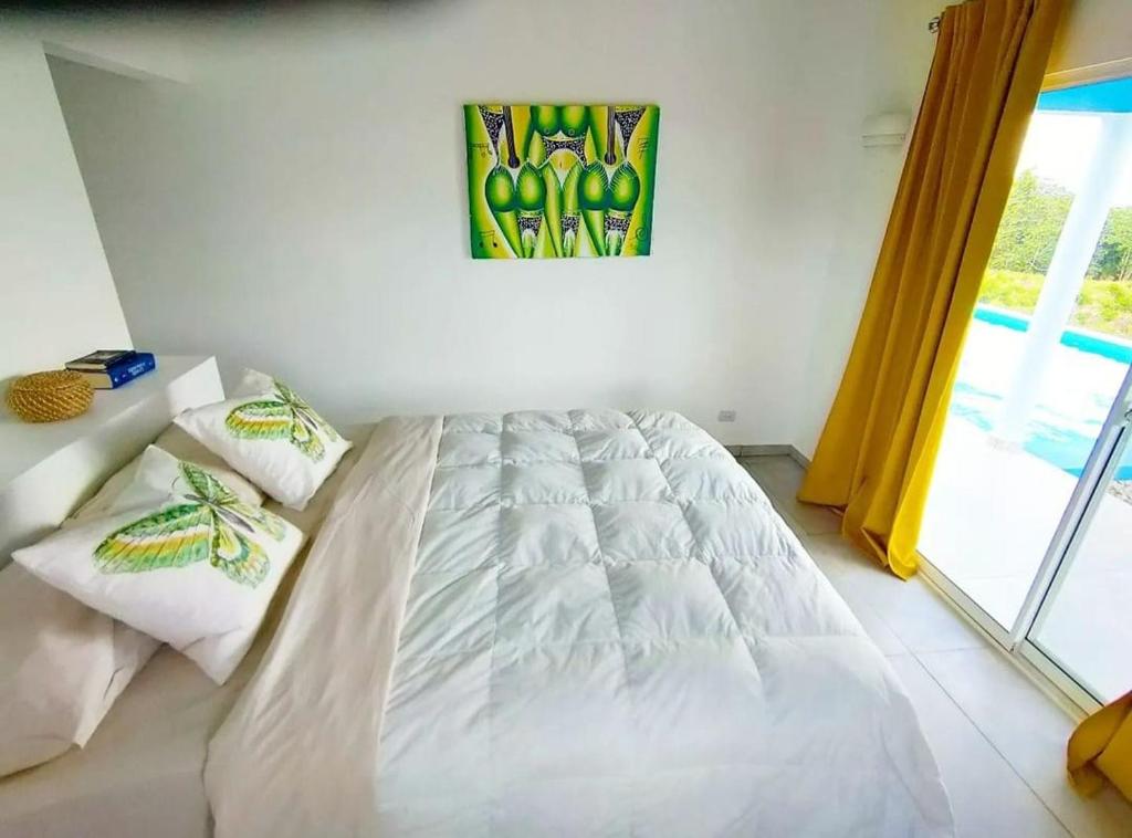 Postel nebo postele na pokoji v ubytování Finca Jasmat