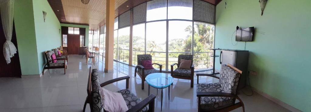 Posezení v ubytování Suisse View Residence Kandy