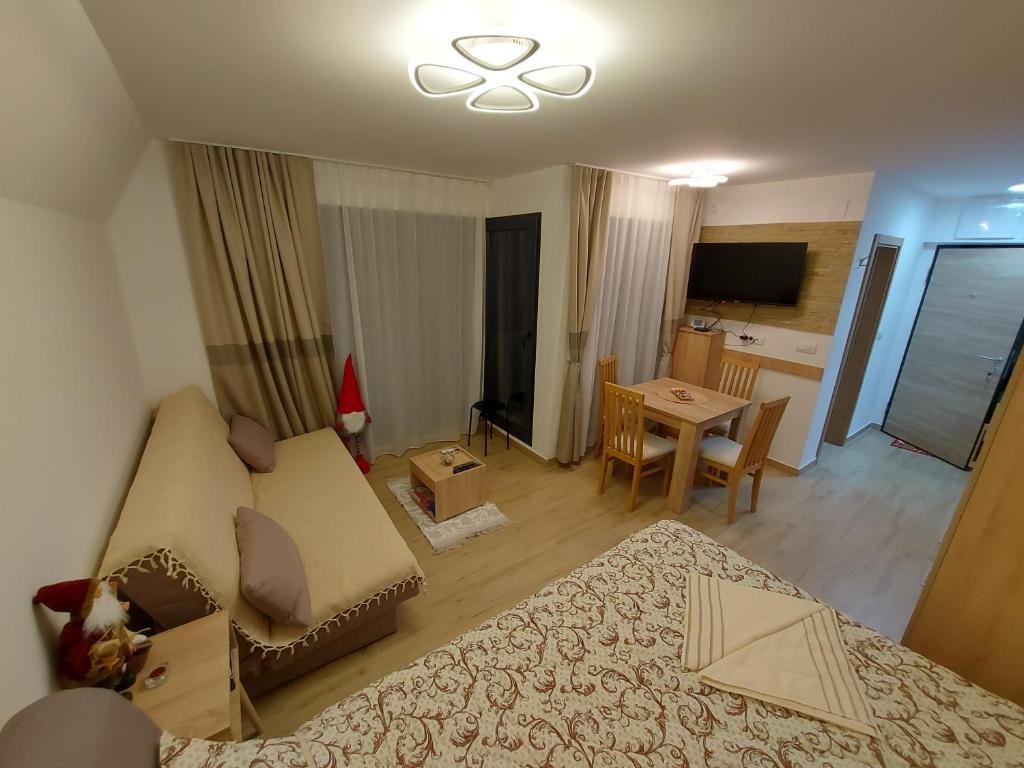 Televiisor ja/või meelelahutuskeskus majutusasutuses Apartman SANJALICA Divčibare