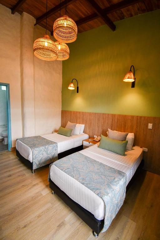 Travel Proud Sustainability certification Hotel Salento Real Eje Cafetero - Quarto Twin Confortável