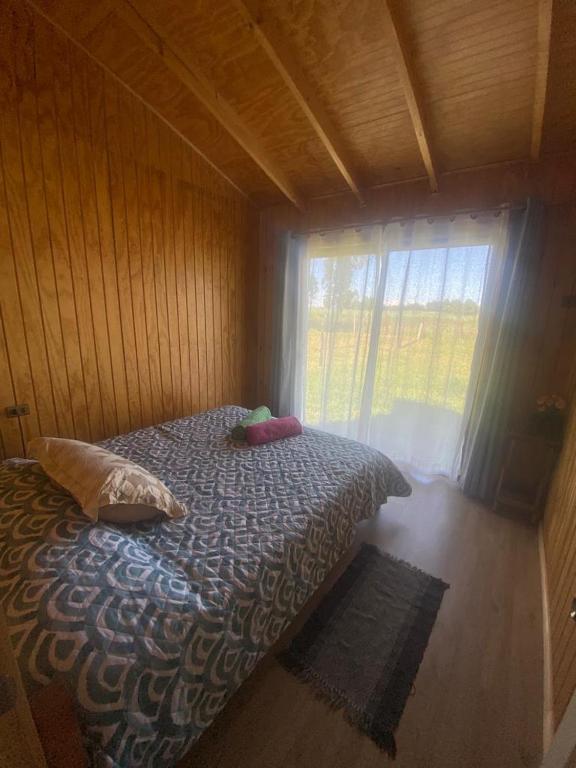 Ein Bett oder Betten in einem Zimmer der Unterkunft Habitación privada, con baño Privado