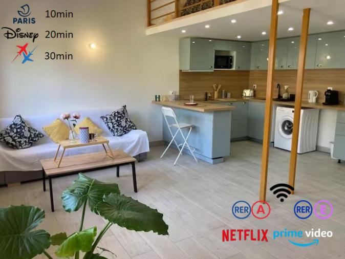 Photo de la galerie de l'établissement Maison cosy près Paris & Disney, à Fontenay-sous-Bois