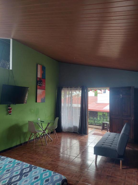 Posezení v ubytování Anchia - Hostel