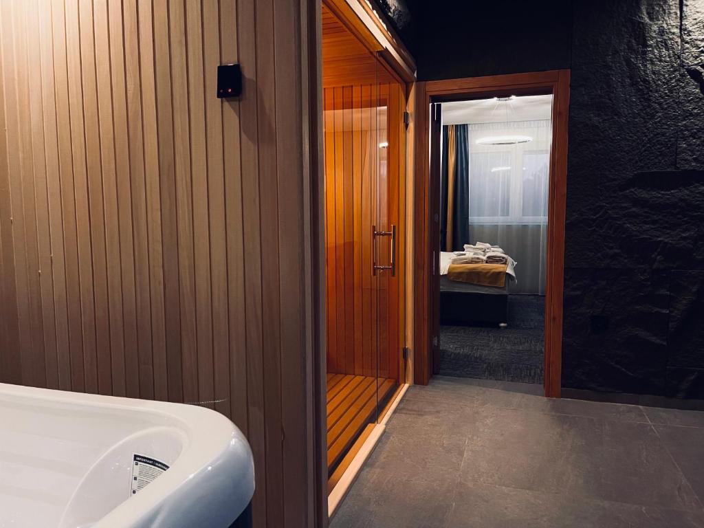 Illustration of Luxury Apartments With Private Saunas And Decks