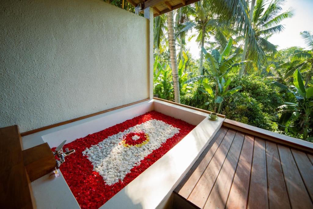 Zahrada ubytování Pertiwi Bisma Ubud