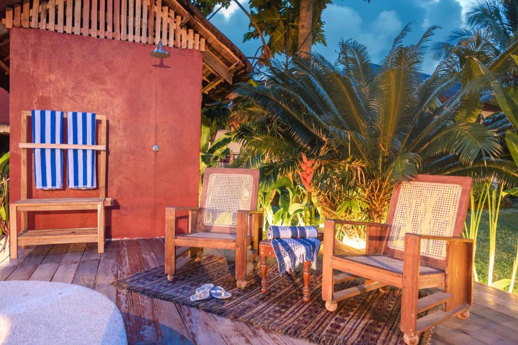 Zahrada ubytování ALON CLOUD9 Beach Front