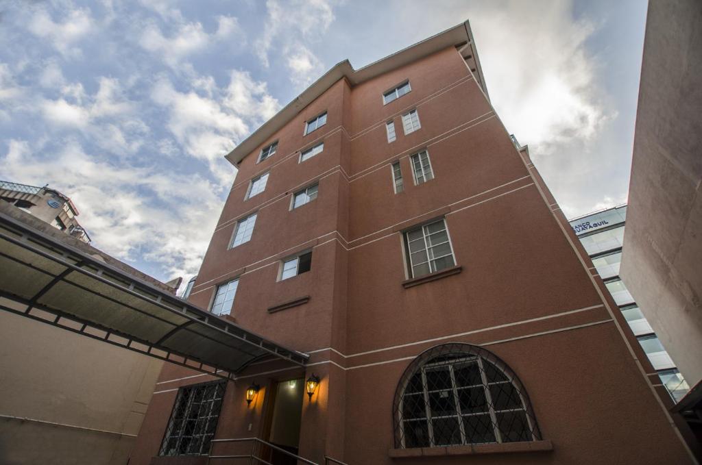 Budova, kde se hotel nachází