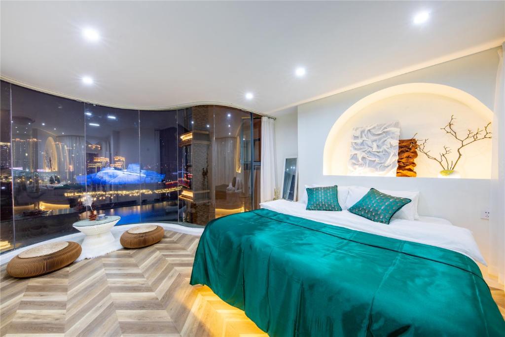Baihong.Riverview Apartment - Suite De Lujo Con Vista Al Mar