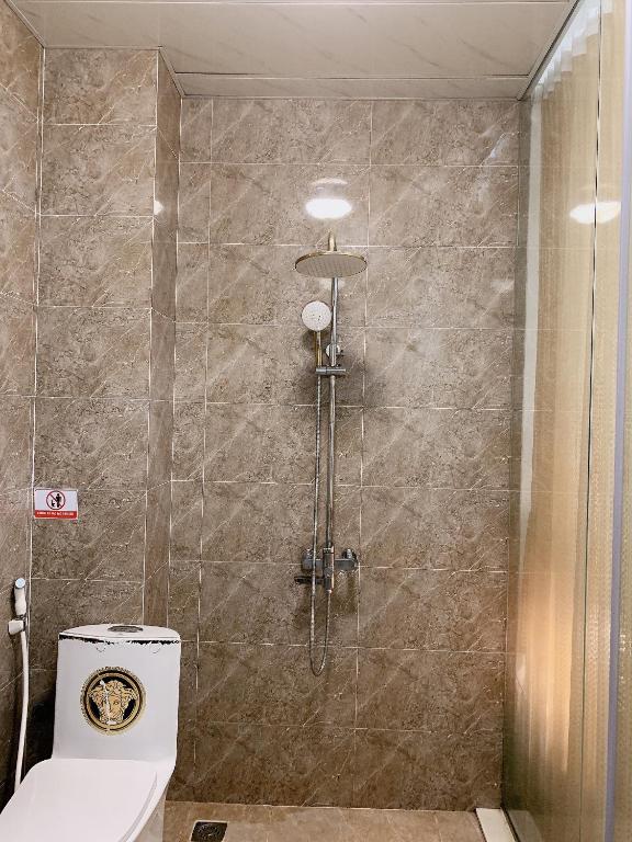 Koupelna v ubytování Hoàng Gia Đông Anh Hotel